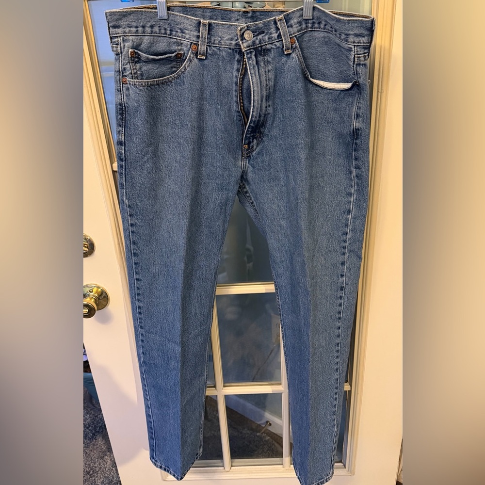 Levi's 505 Classic Straight Denim Jeans